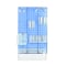 Azar Displays 10-Piece Blue Pegboard Organizer Kit with 1 Panel and Accessory 900940-BLU - alternate 1